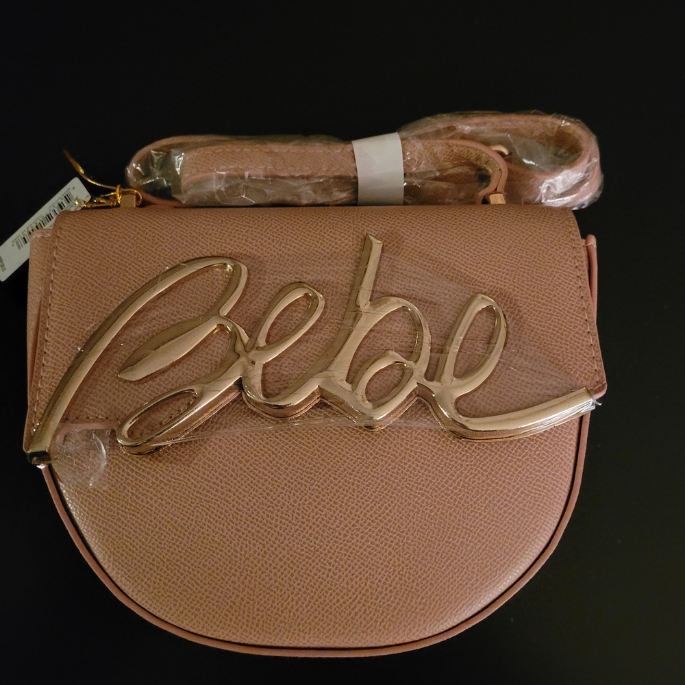Bebe Pink Crossbody Bag